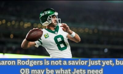 Aaron Rodgers is not a savior just yet, but QB may be what Jets need