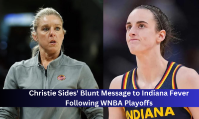 Christie Sides' Blunt Message to Indiana Fever Following WNBA Playoffs