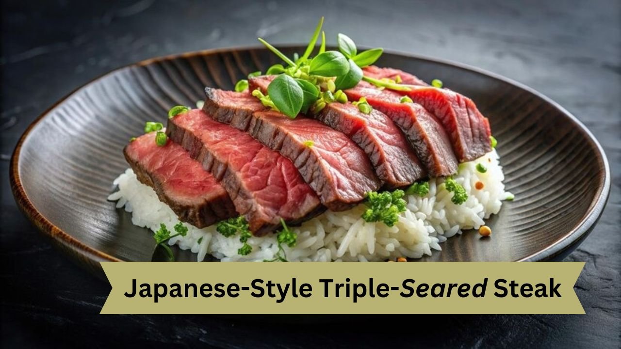 Japanese-Style Triple-Seared Steak