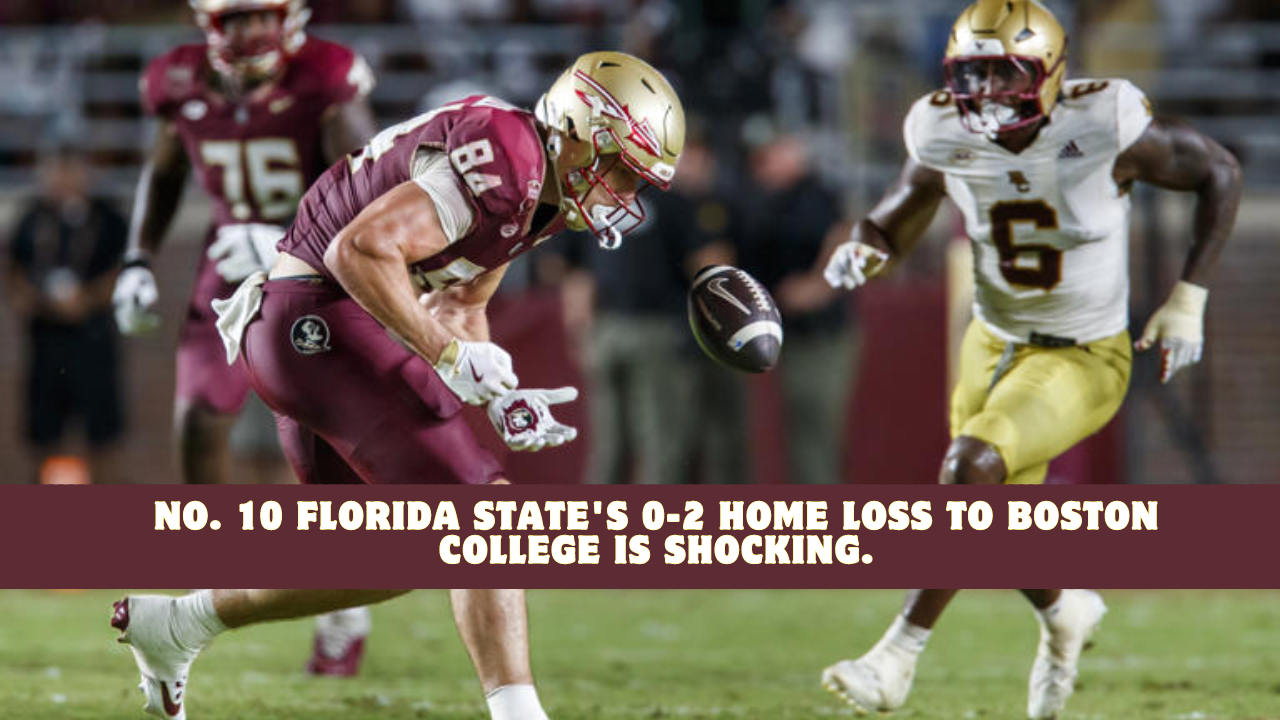 No. 10 Florida State's 0-2 home loss to Boston College is shocking.