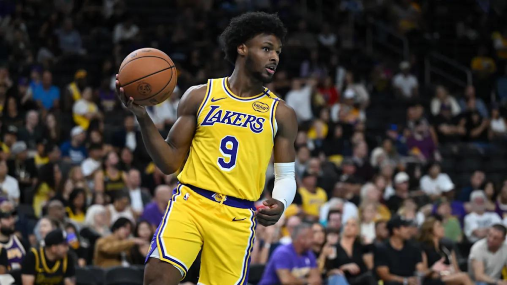 Bronny James Impresses J.J. Redick in Lakers Preseason Debut