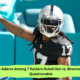 Davante Adams Among 7 Raiders Ruled Out vs. Broncos, Crosby Questionable