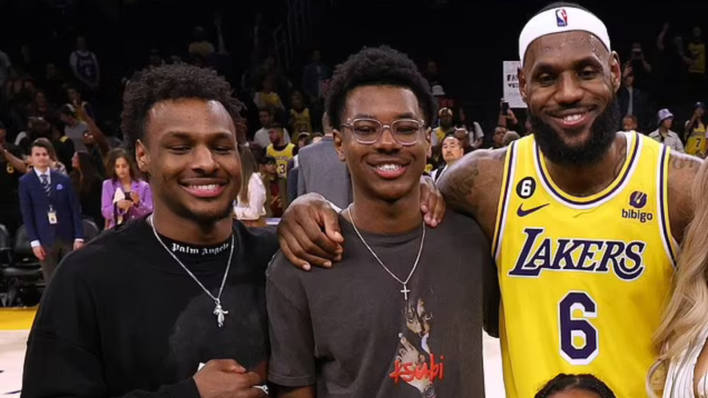 LeBron and Bronny James Make History as First Father-Son Duo in Basketball