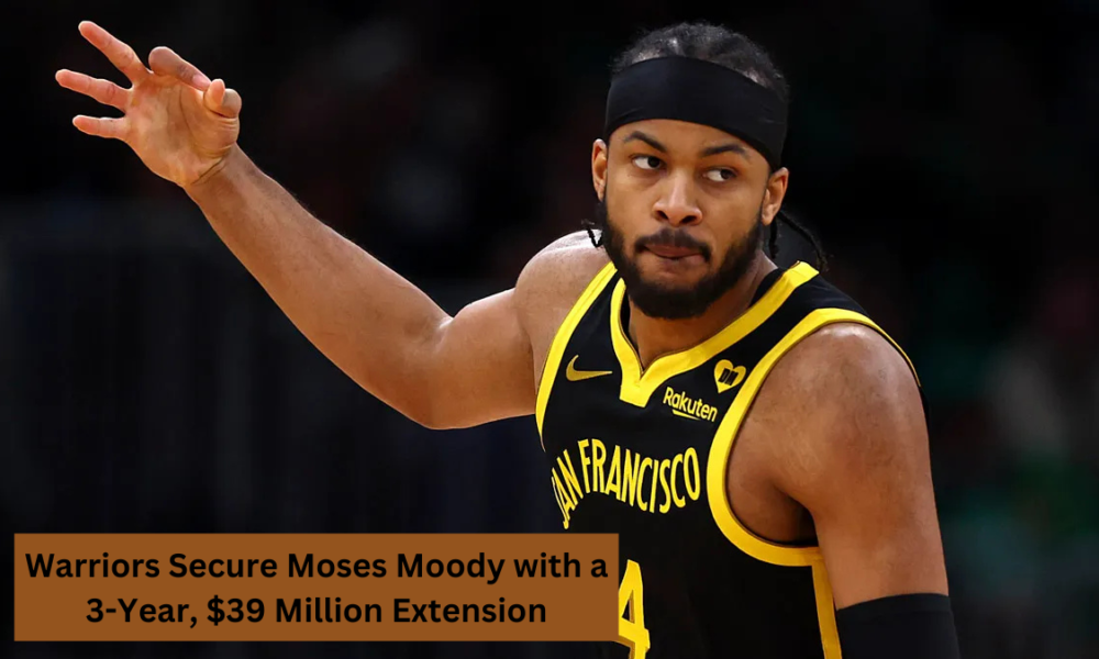 Warriors Secure Moses Moody with a 3-Year, $39 Million Extension