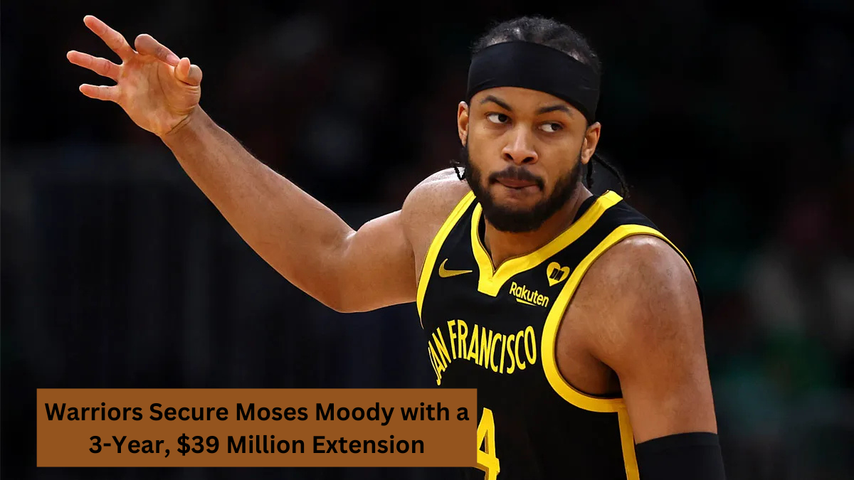 Warriors Secure Moses Moody with a 3-Year, $39 Million Extension