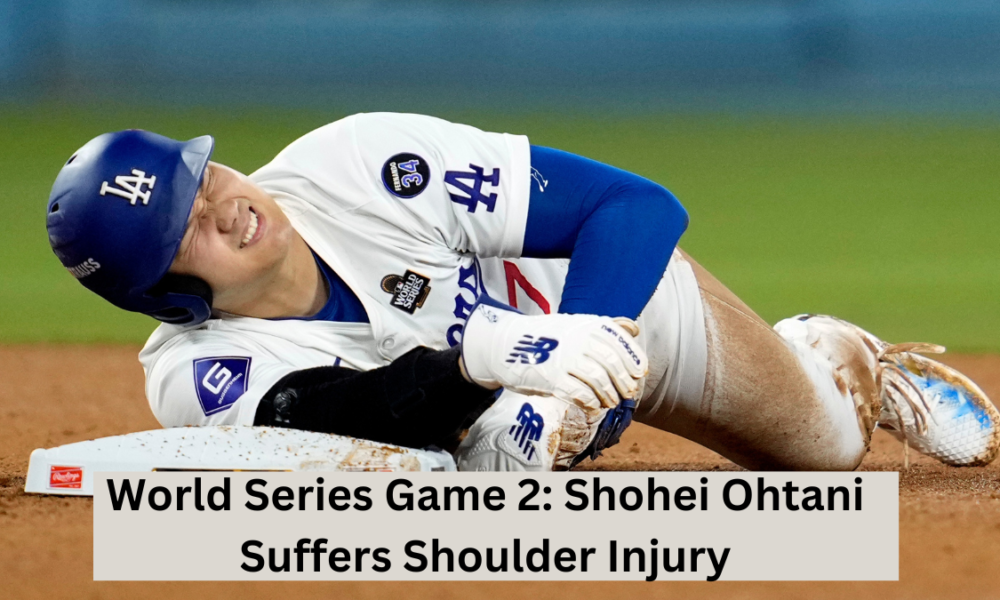 World Series Game 2: Shohei Ohtani Suffers Shoulder Injury