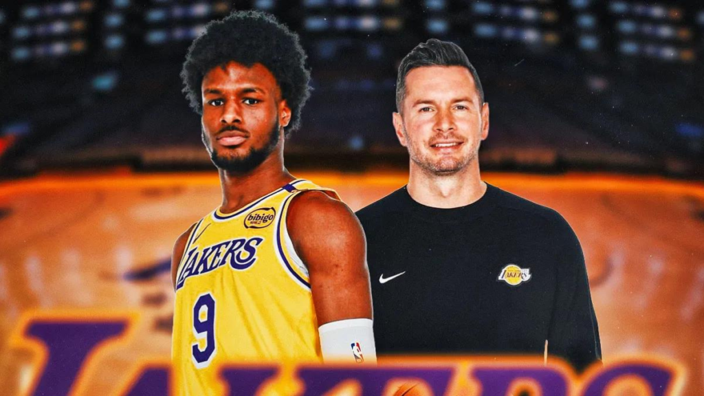 Bronny James Impresses J.J. Redick in Lakers Preseason Debut