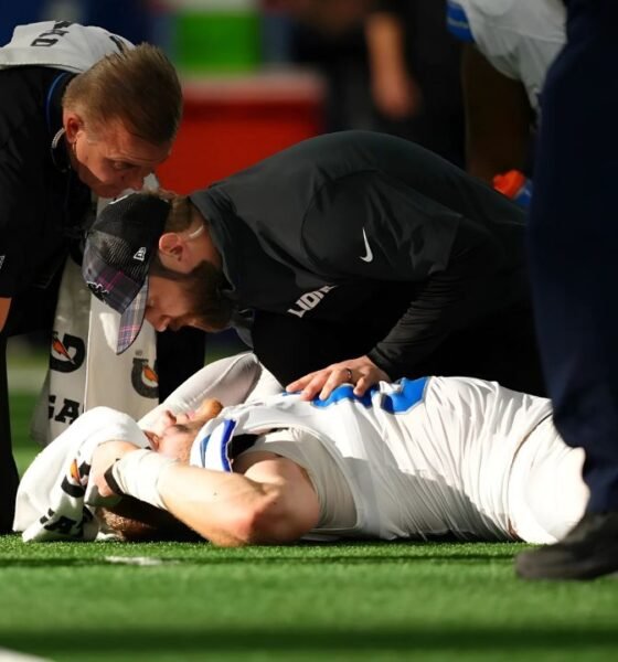 Devastating Blow for Lions: Aidan Hutchinson Suffers Broken Tibia