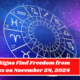 3 Zodiac Signs Find Freedom from Loneliness on November 24, 2024