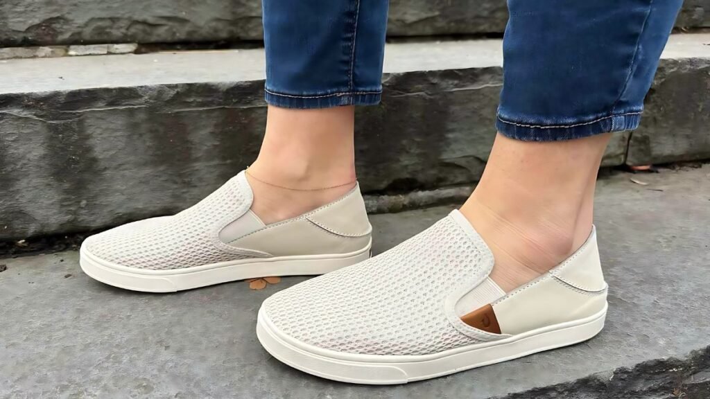 3. Supportive Footwear: Slip-On Sneakers