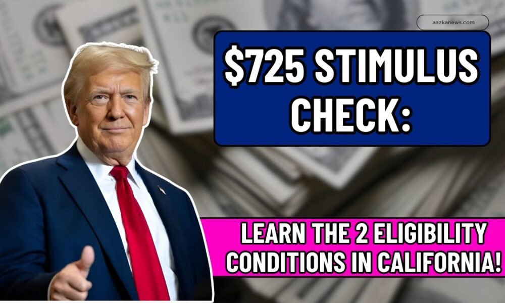 $725 Stimulus Check: