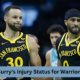 Steph Curry's Injury Status for Warriors-Hawks