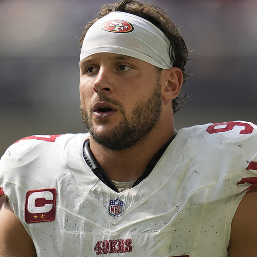 NFL Fines 49ers’ Nick Bosa for Wearing a ‘MAGA’ Hat