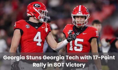 Georgia Stuns Georgia Tech with 17-Point Rally in 8OT Victory