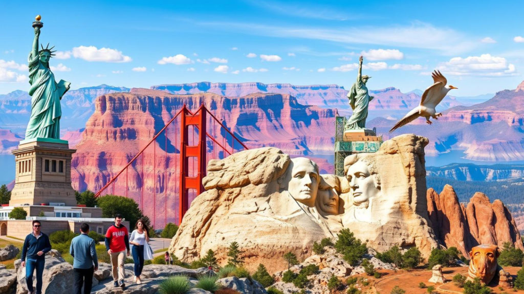 Plan Your Journey Through America's Most Famous Sites.



When traveling to the top tourist destinations in the United States, it is critical to plan ahead of time. Consider how close places are and how long it takes to travel there. This way, you may fully enjoy your trip and create lasting memories at these iconic places.

Begin by creating a thorough itinerary for your vacation. Include numerous sites to visit. This saves time and allows you to effortlessly shift between US trip locations. Remember, the top five sights in America are near together, and there are numerous ways to get about.

Investigate where to stay, eat, and what else to do around the USA tourist attractions. This makes your trip more enjoyable and complete. You will appreciate every moment.

Also, consider your budget. Plan for the fees of admission, transportation, lodging, and dining. With a solid budget, you may have a great time and remember your trip for a lifetime.

With careful planning, you may easily visit the top five sights in America. You will appreciate the history and beauty of these US tourist destinations much more.

