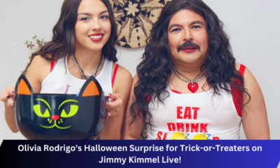 Olivia Rodrigo's Halloween Surprise for Trick-or-Treaters on Jimmy Kimmel Live!