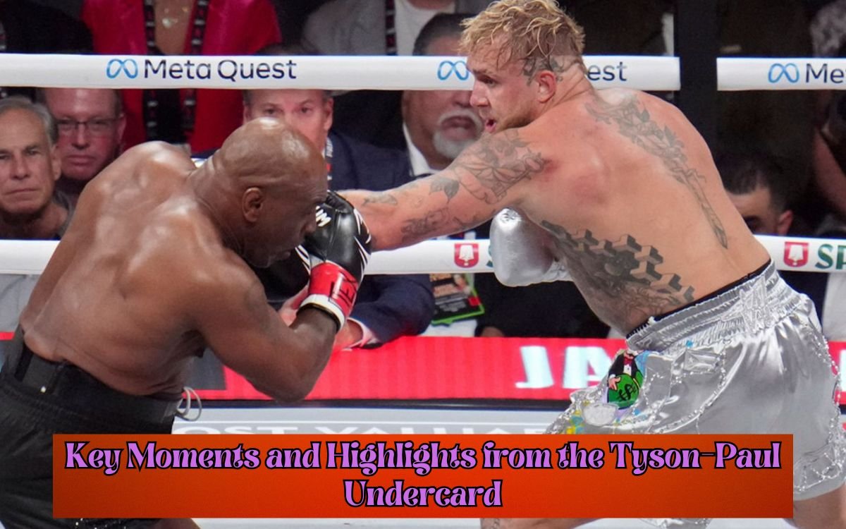 Key Moments and Highlights from the Tyson-Paul Undercard