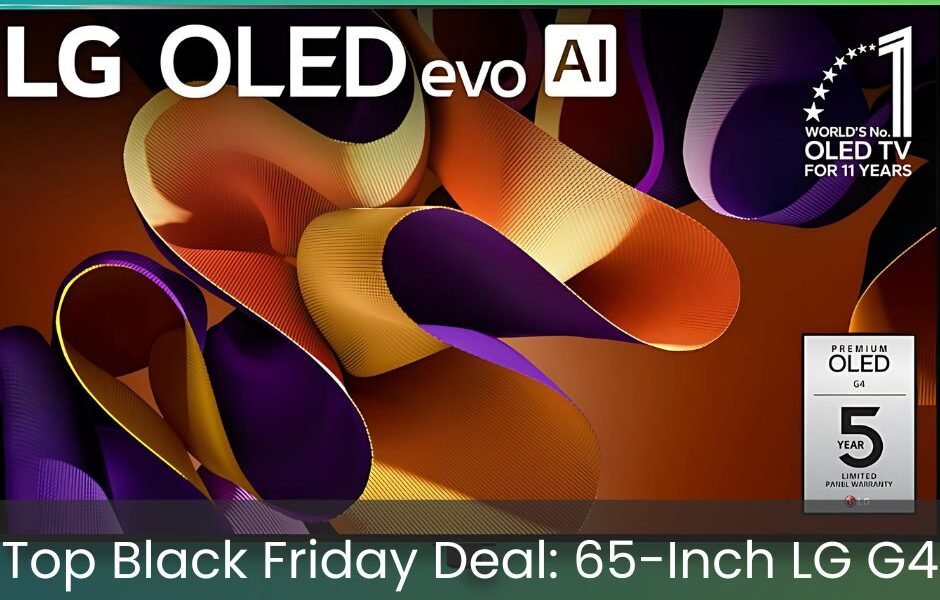 Top Black Friday Deal 65-Inch LG G4 OLED TV Now Over $1,000 Off