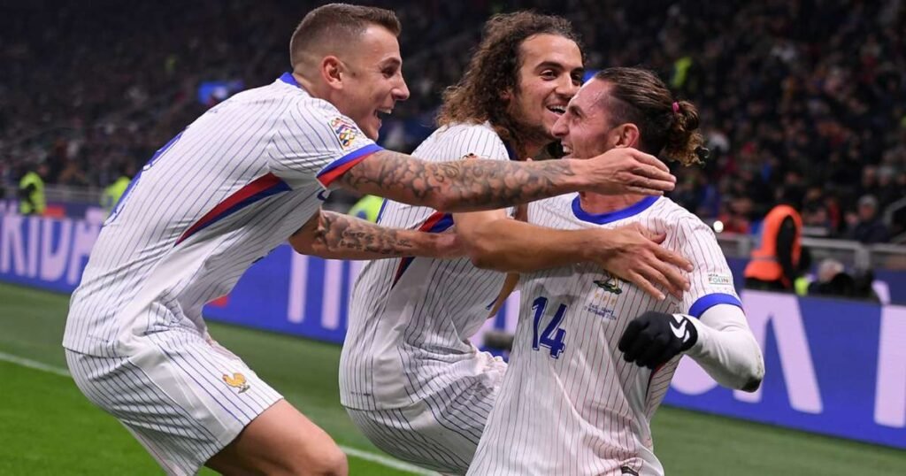 Nations League roundup France win in Italy to snatch top spot in Group A2