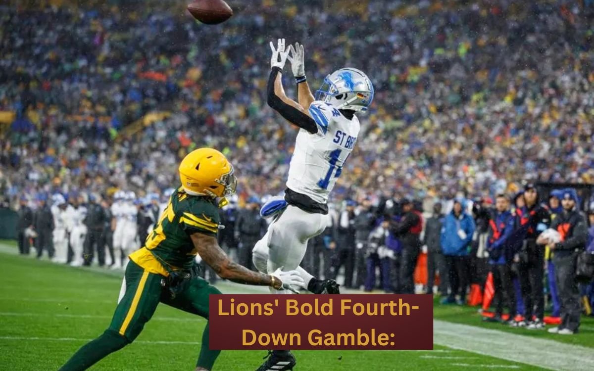 Lions' Bold Fourth-Down Gamble: