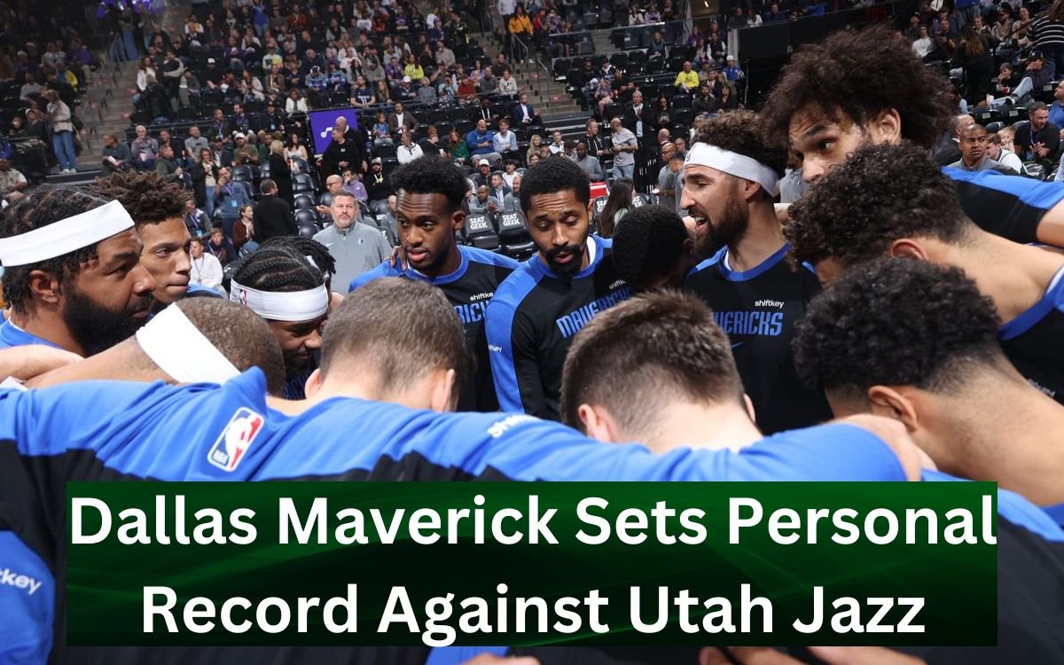 Dallas Maverick Sets Personal Record Against Utah Jazz