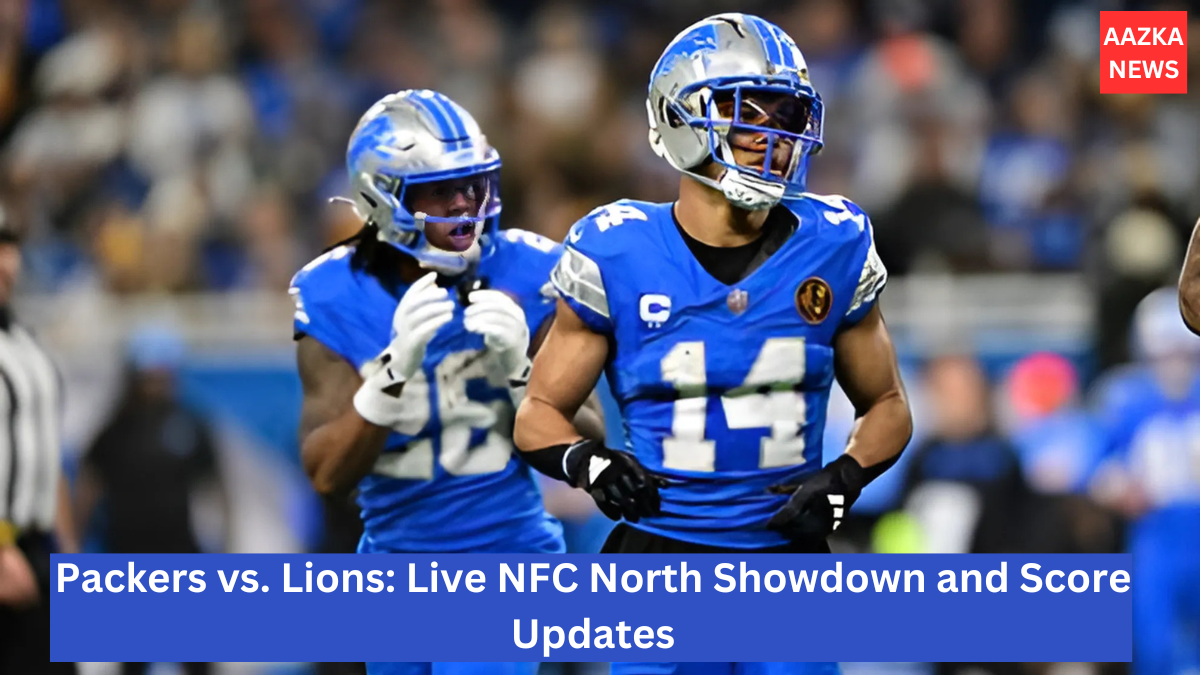 Packers vs. Lions: Live NFC North Showdown and Score Updates