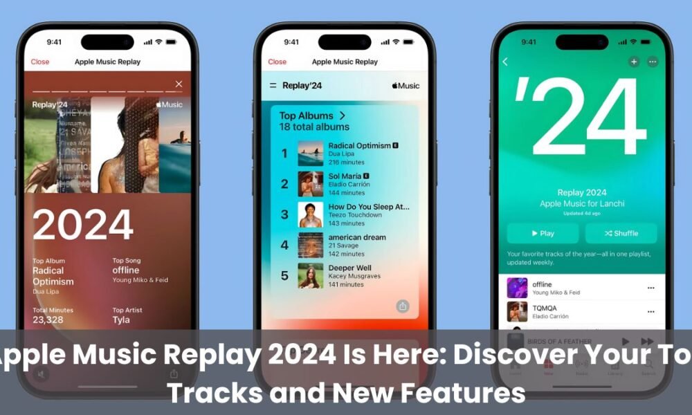 Apple Music Replay 2024 Is Here Discover Your Top Tracks and New Features