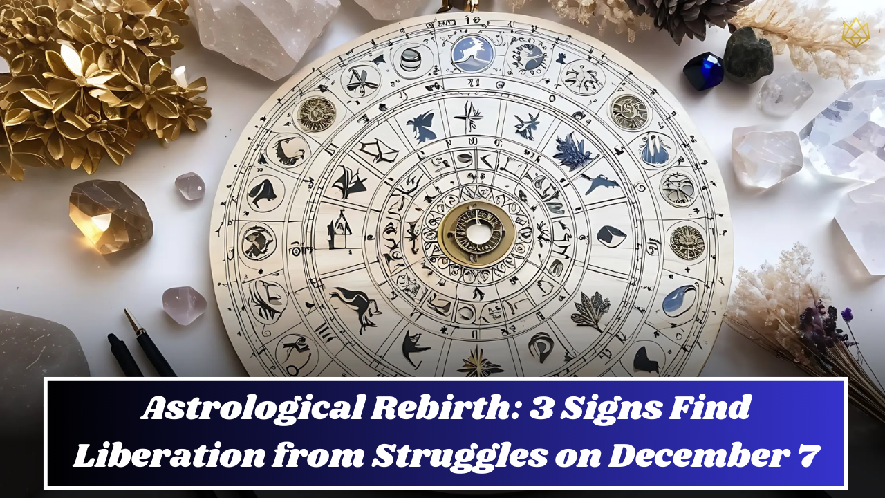 Astrological Rebirth: 3 Signs Find Liberation from Struggles on December 7