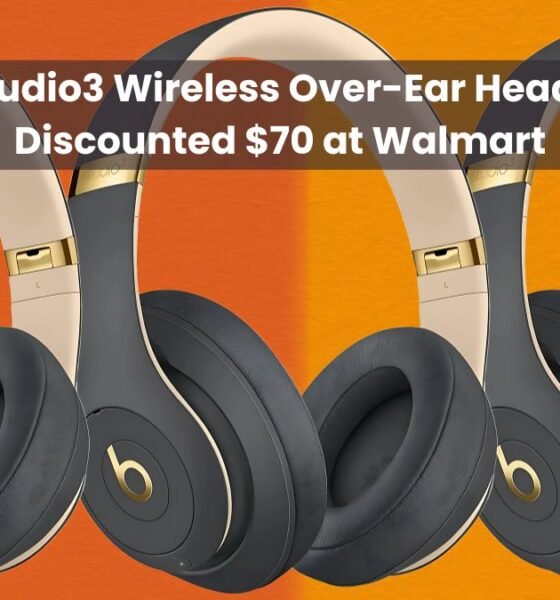 Beats Studio3 Wireless Over-Ear Headphones Discounted $70 at Walmart