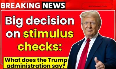 Big decision on stimulus checks