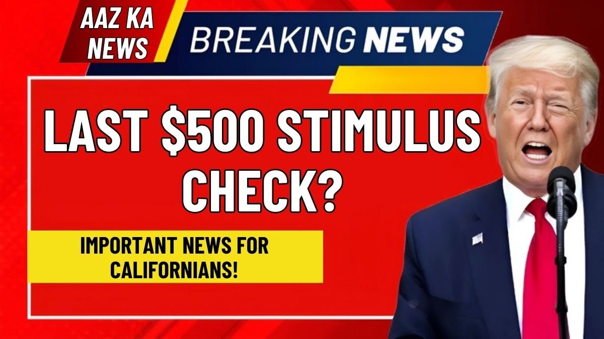 Last $500 stimulus check