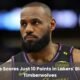 LeBron James Scores Just 10 Points in Lakers' Blowout Loss to Timberwolves