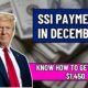 SSI payments in December