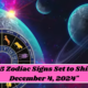 Top 5 Zodiac Signs Set to Shine on December 4, 2024