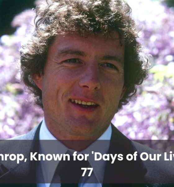 Wayne Northrop, Known for 'Days of Our Lives,' Dead at 77 (1)